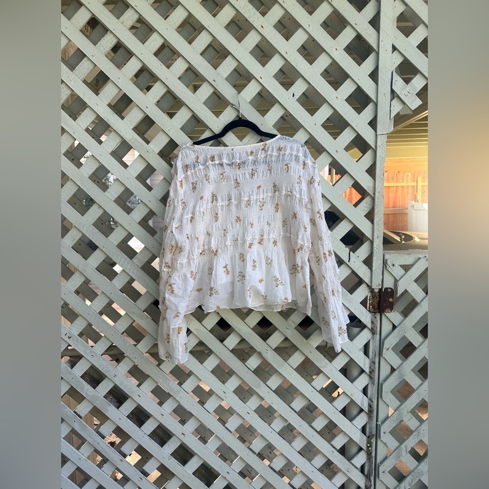 Rebecca Taylor Ines Smocked Blouse - Picture 10 of 10
